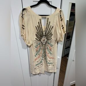 Nanette Lepore Darjeeling Beaded Dress